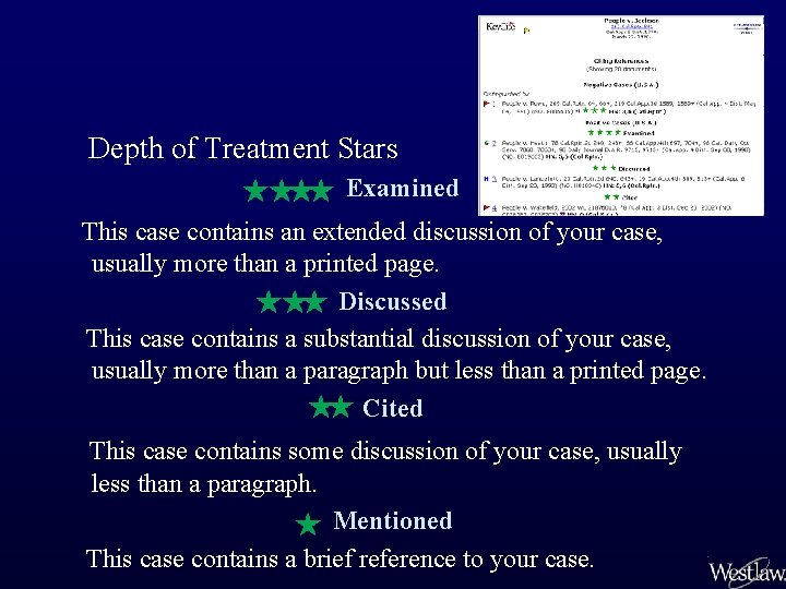 Depth of Treatment Stars Examined This case contains an extended discussion of your case,