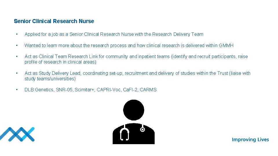 Senior Clinical Research Nurse • Applied for a job as a Senior Clinical Research