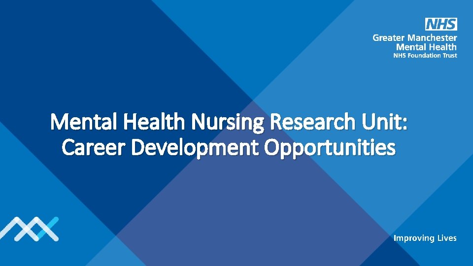 Mental Health Nursing Research Unit: Career Development Opportunities 