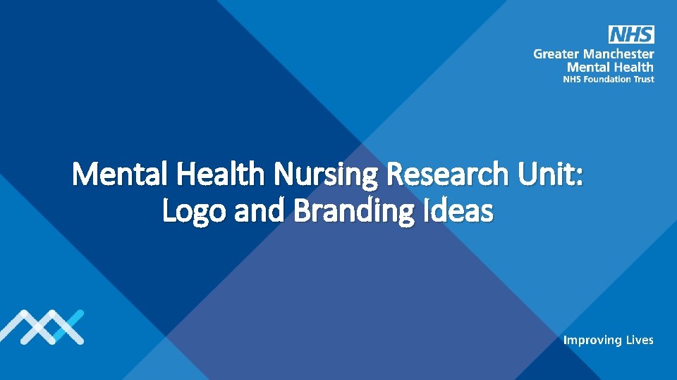 Mental Health Nursing Research Unit: Logo and Branding Ideas 