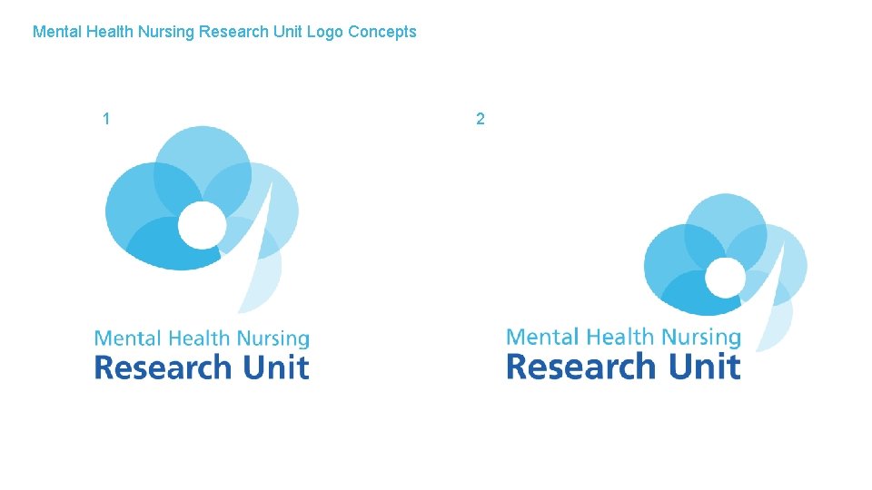 Mental Health Nursing Research Unit Logo Concepts 1 2 