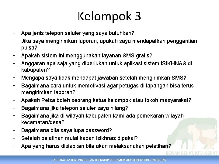 Kelompok 3 • • • Apa jenis telepon seluler yang saya butuhkan? Jika saya