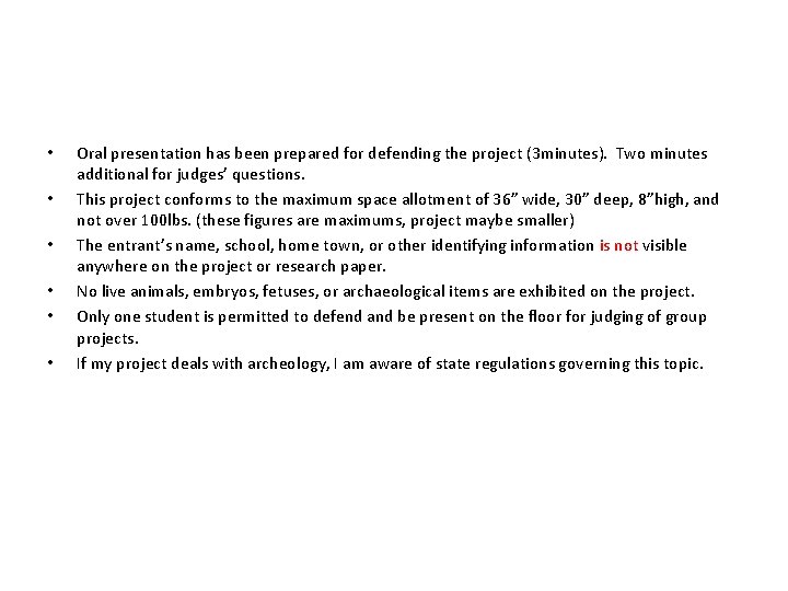  • • • Oral presentation has been prepared for defending the project (3