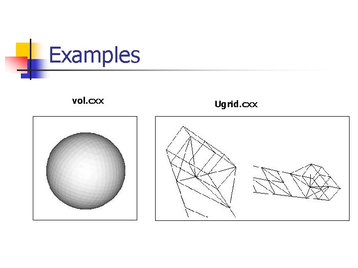 Examples vol. cxx Ugrid. cxx 