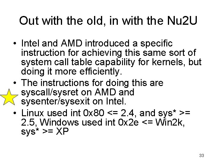 Out with the old, in with the Nu 2 U • Intel and AMD Out with the old, in with the Nu 2 U • Intel and AMD