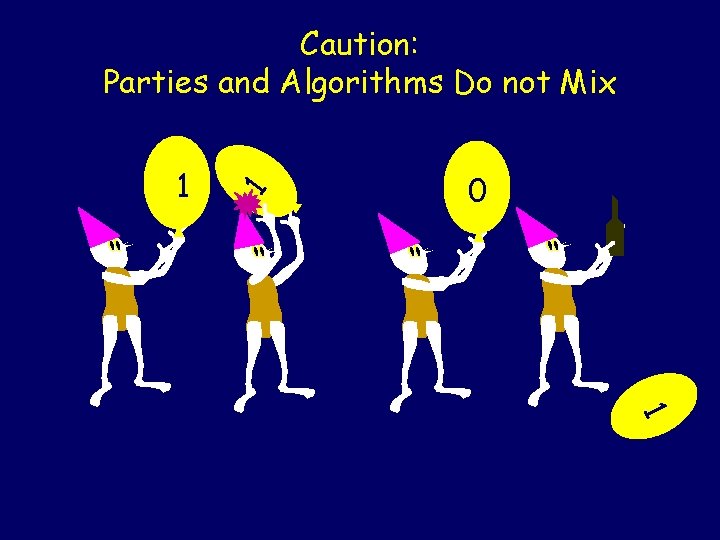 1 1 Caution: Parties and Algorithms Do not Mix 0 1 1 
