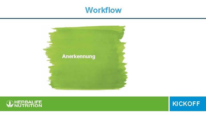 Workflow Anerkennung KICKOFF 