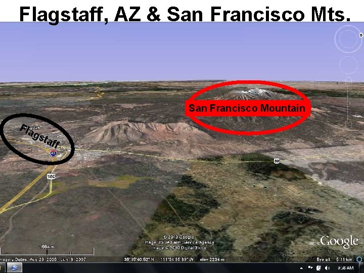Flagstaff, AZ & San Francisco Mts. San Francisco Mountain Fla gs taf f 