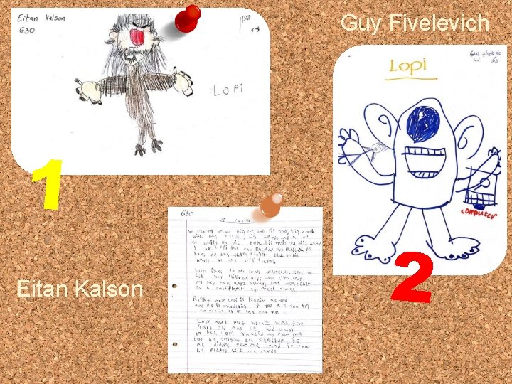 Guy Fivelevich 1 Eitan Kalson 2 