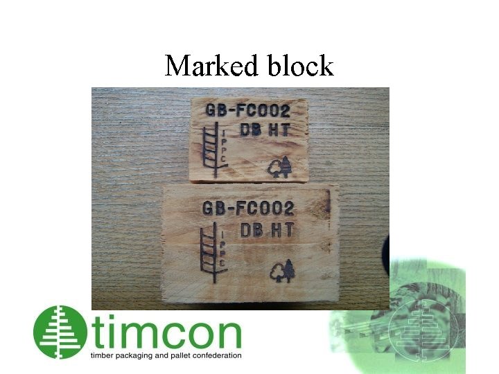 Marked block 