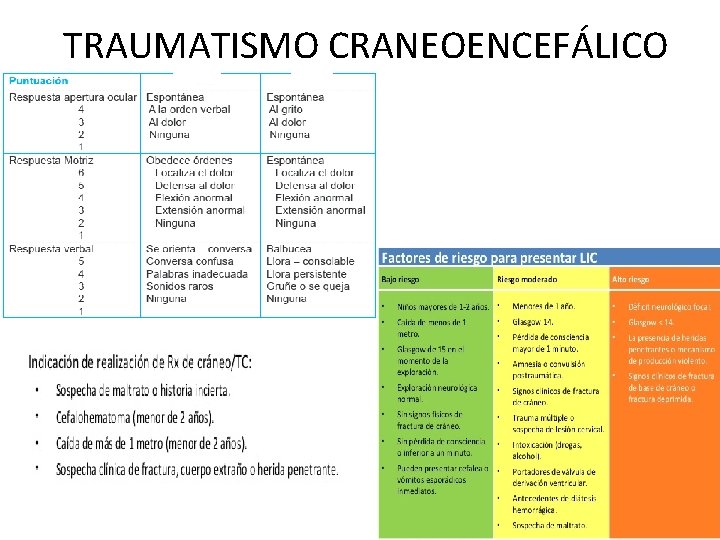 TRAUMATISMO CRANEOENCEFÁLICO 