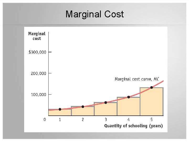 Marginal Cost Marginal Cost