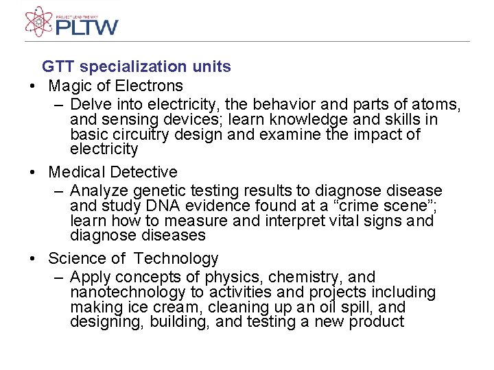 GTT specialization units • Magic of Electrons – Delve into electricity, the behavior and GTT specialization units • Magic of Electrons – Delve into electricity, the behavior and