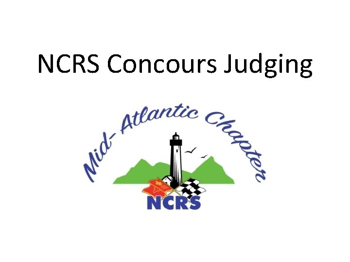 NCRS Concours Judging 