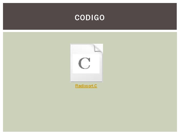 CODIGO Radixsort. C 
