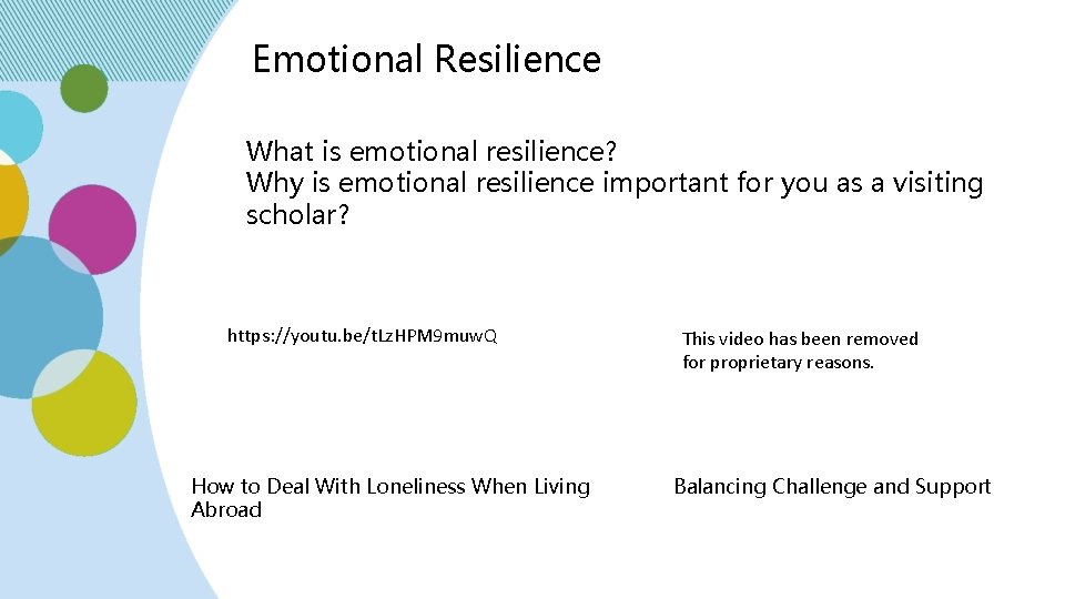 Emotional Resilience What is emotional resilience? Why is emotional resilience important for you as