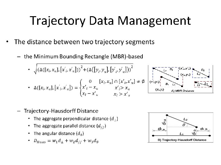 Trajectory Data Management • 