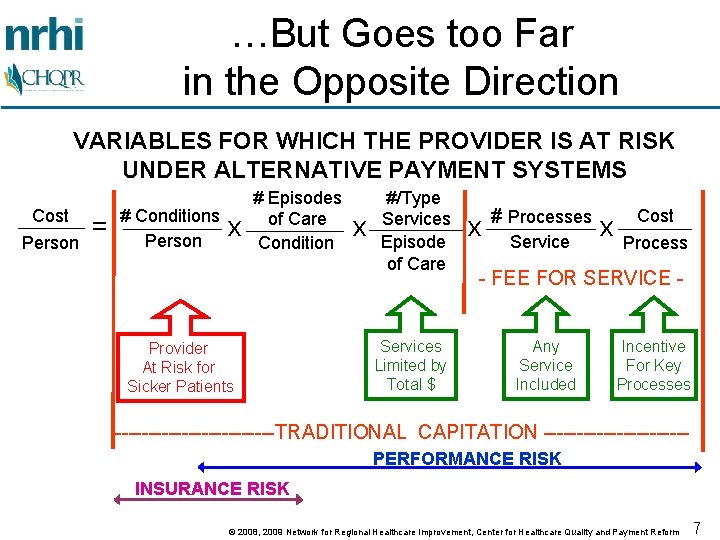 FROM VOLUME TO VALUE Addressing the Key Challenges