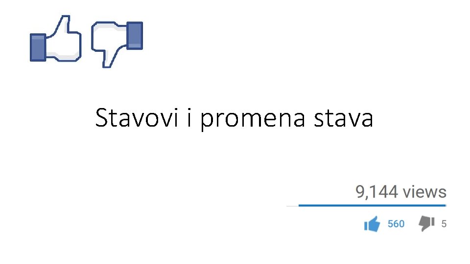 Stavovi i promena stava 