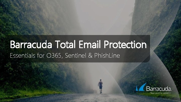 Barracuda Total Email Protection Essentials for O 365, Sentinel & Phish. Line 