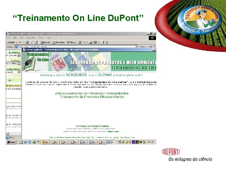 “Treinamento On Line Du. Pont” “Treinamento On Line Du. Pont”