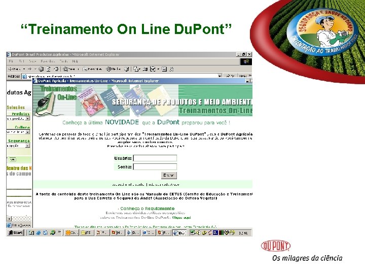 “Treinamento On Line Du. Pont” “Treinamento On Line Du. Pont”
