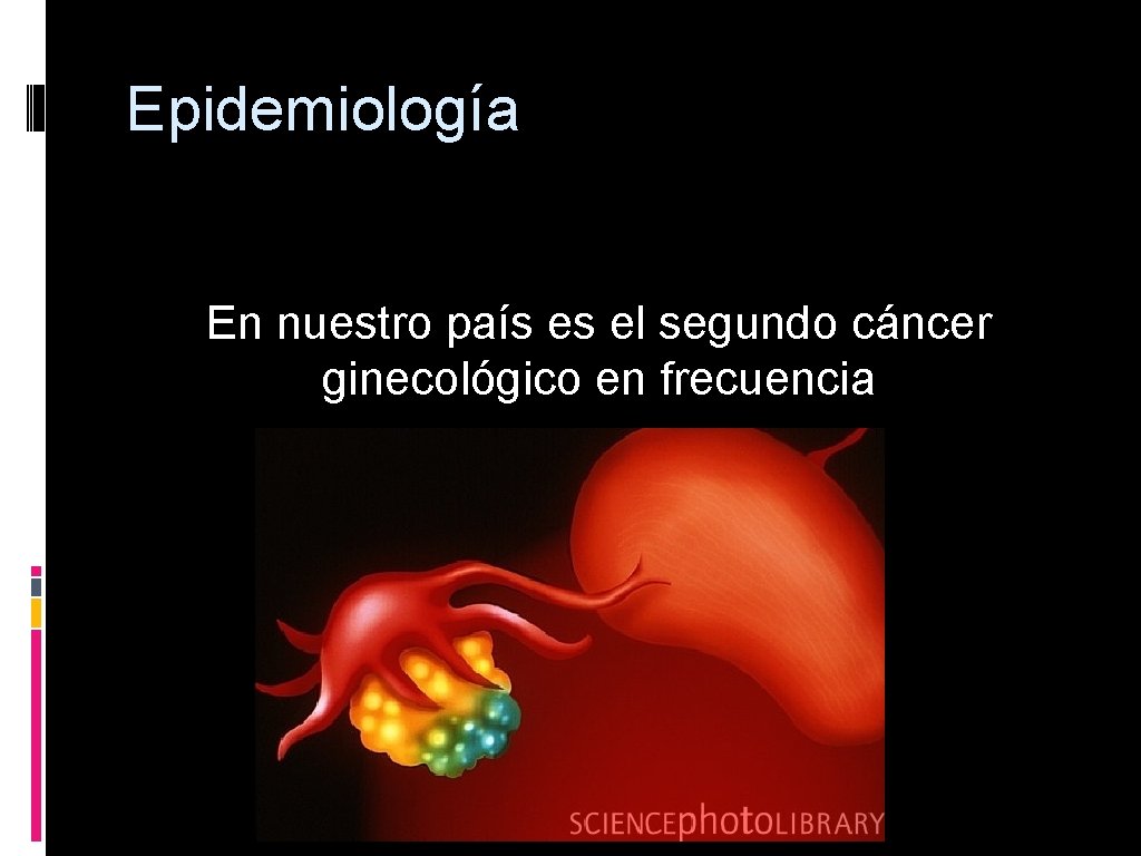 Epidemiología En nuestro país es el segundo cáncer ginecológico en frecuencia 