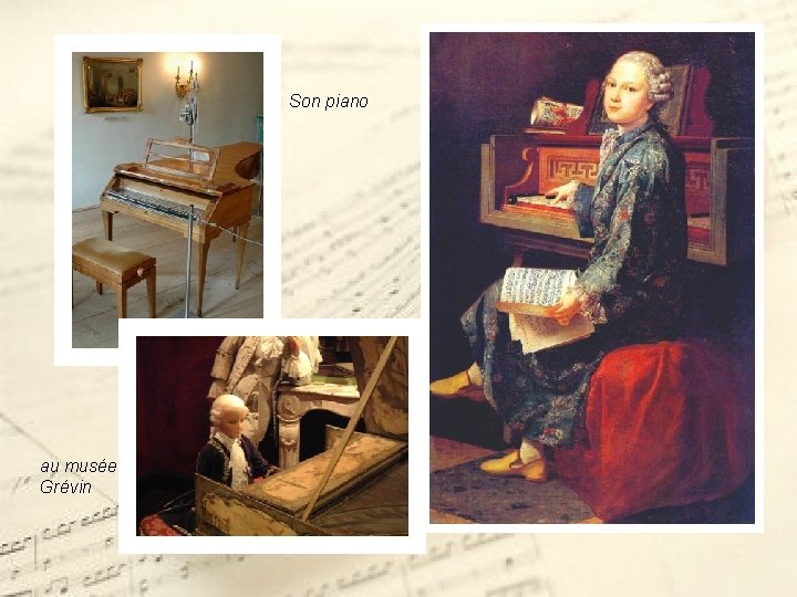 Son piano au musée Grévin Son piano au musée Grévin