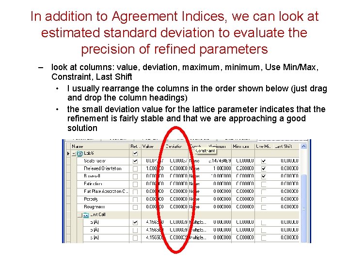 In addition to Agreement Indices, we can look at estimated standard deviation to evaluate In addition to Agreement Indices, we can look at estimated standard deviation to evaluate