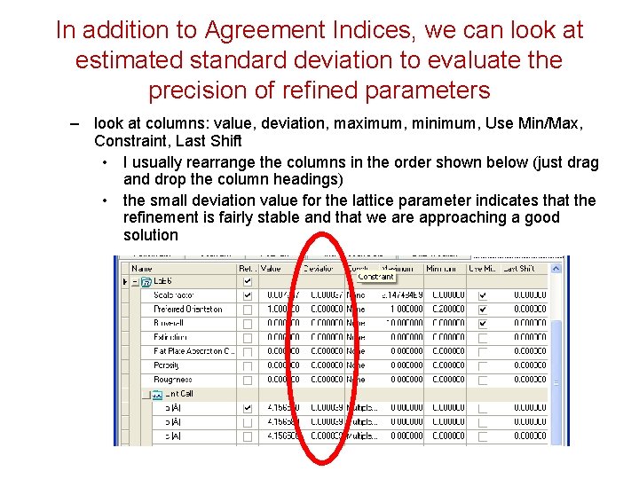 In addition to Agreement Indices, we can look at estimated standard deviation to evaluate