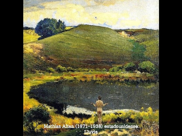 Mathias Alten (1871– 1938) estadounidense Lluvia 