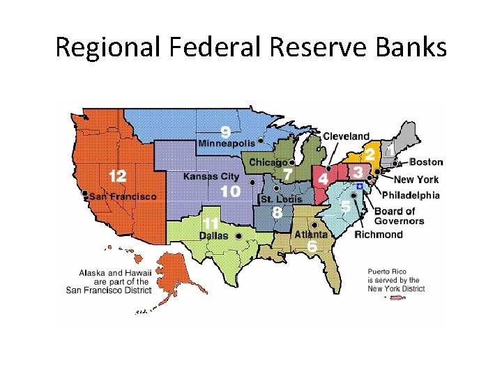 Regional Federal Reserve Banks 