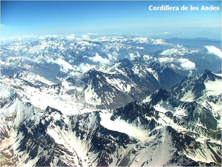 Cordillera de los Andes 