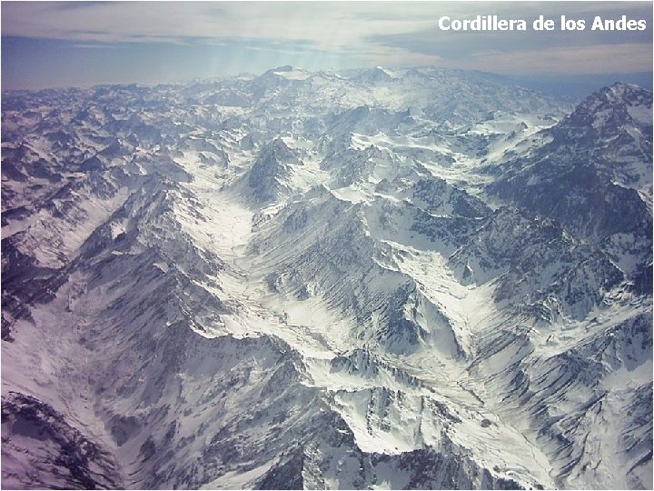 Cordillera de los Andes 