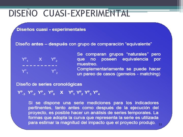 DISEÑO CUASI-EXPERIMENTAL 