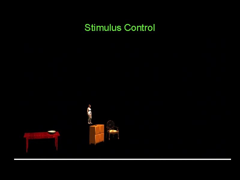 Stimulus Control 