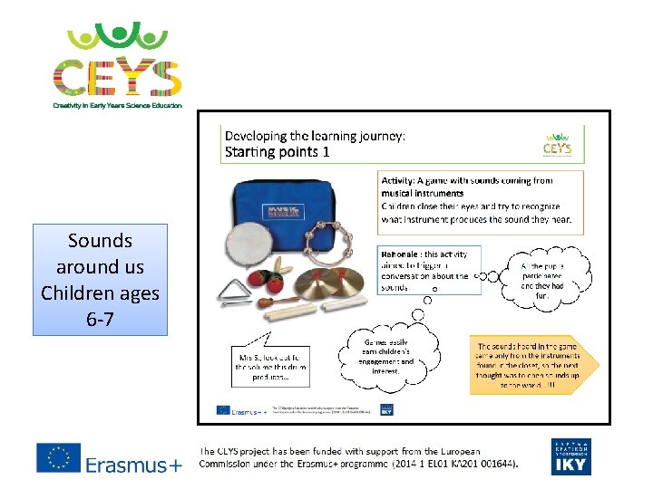 Sounds around us Children ages 6‐ 7 