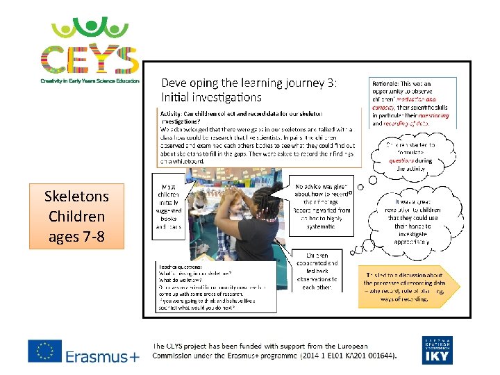 Skeletons Children ages 7‐ 8 