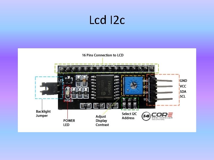 Lcd I 2 c 