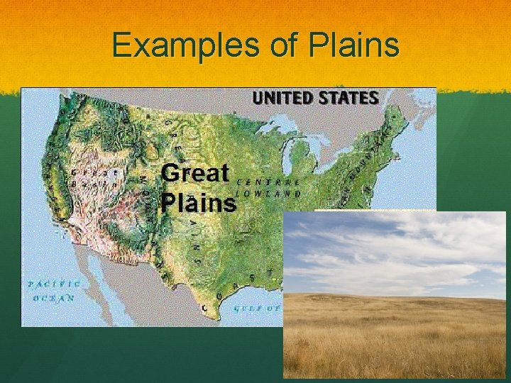 Examples of Plains 
