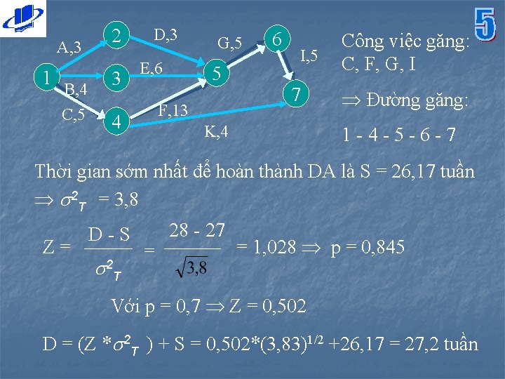 A, 3 1 B, 4 C, 5 2 3 D, 3 E, 6 G,