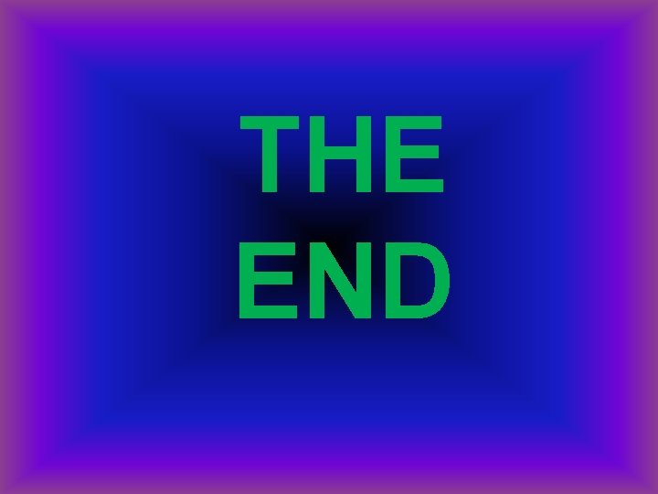 THE END 