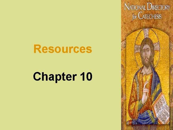 Resources Chapter 10 