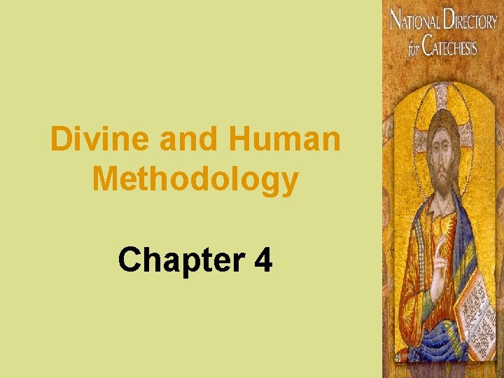 Divine and Human Methodology Chapter 4 