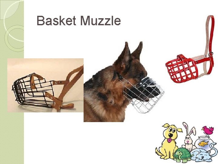 Basket Muzzle 