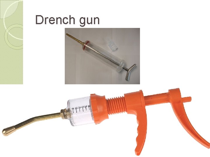 Drench gun 