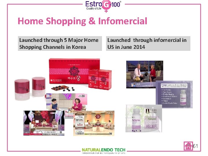 Home Shopping & Infomercial Launched through 5 Major Home Shopping Channels in Korea Launched