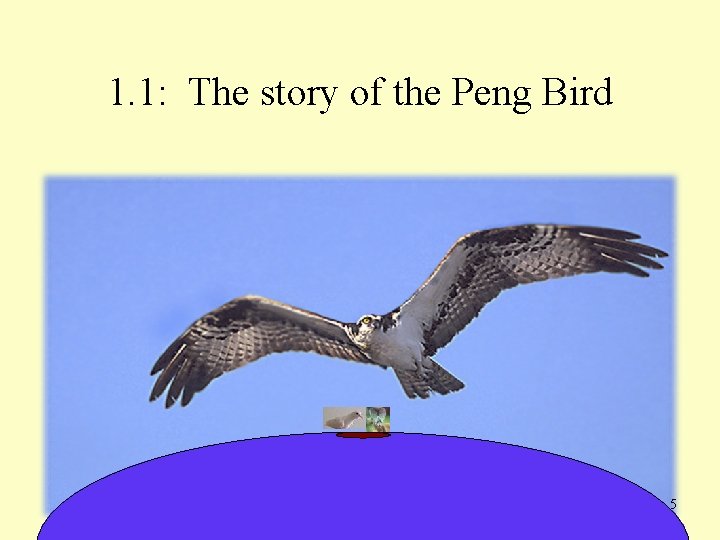 1. 1: The story of the Peng Bird 5 