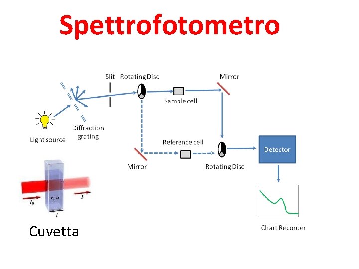 Spettrofotometro Cuvetta 