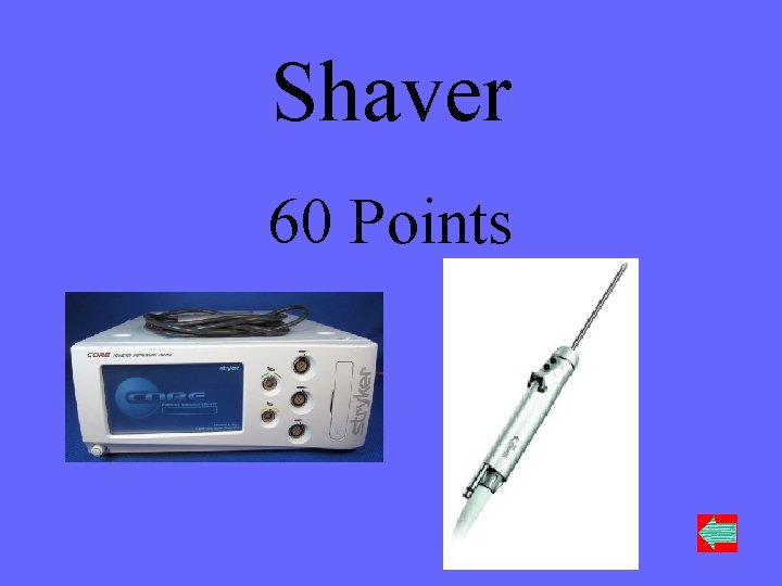 Shaver 60 Points 